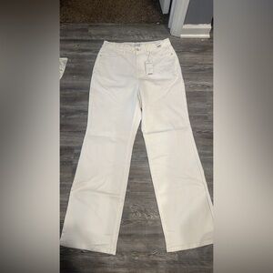 judy blue high waisted breaded wide leg jeans